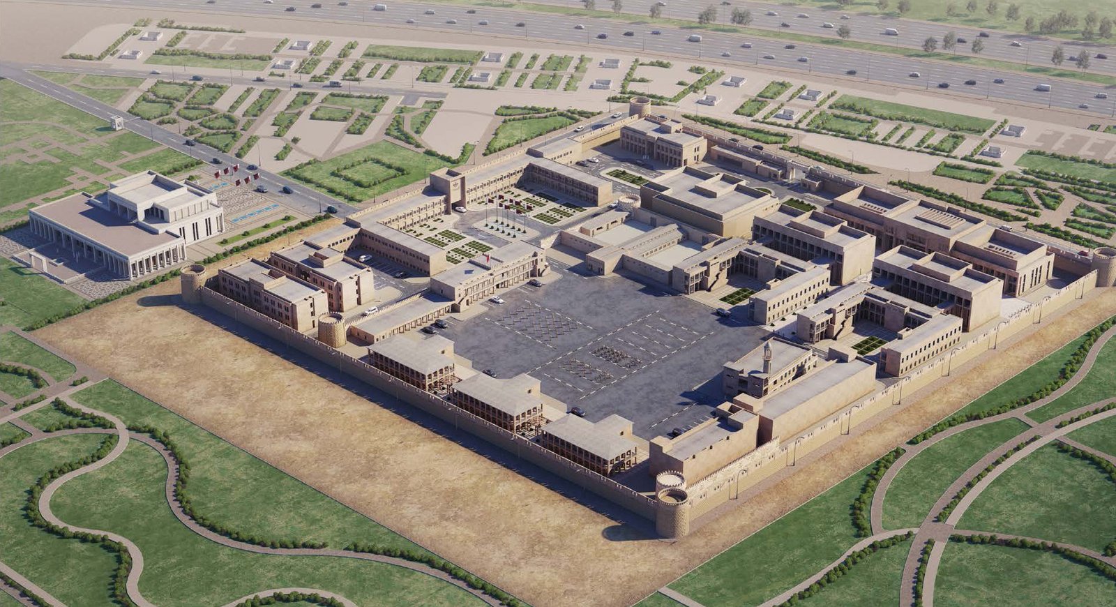 4.design and build of ministry of defense (mod) headquarters in doha fort, qatar